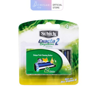 Lưỡi Dao Cạo Schick Exacta 2 System Sensitive (Vỉ 4 Cái)