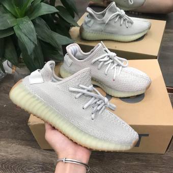 Giày Thể Thao yz350 Màu Xám Nam Nữ