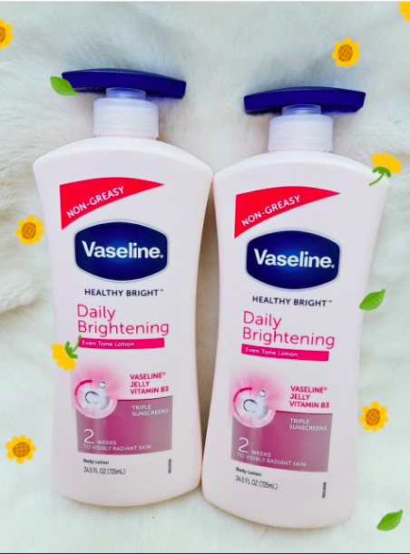 Dưỡng thể trắng da vaseline 725ml _ hồng