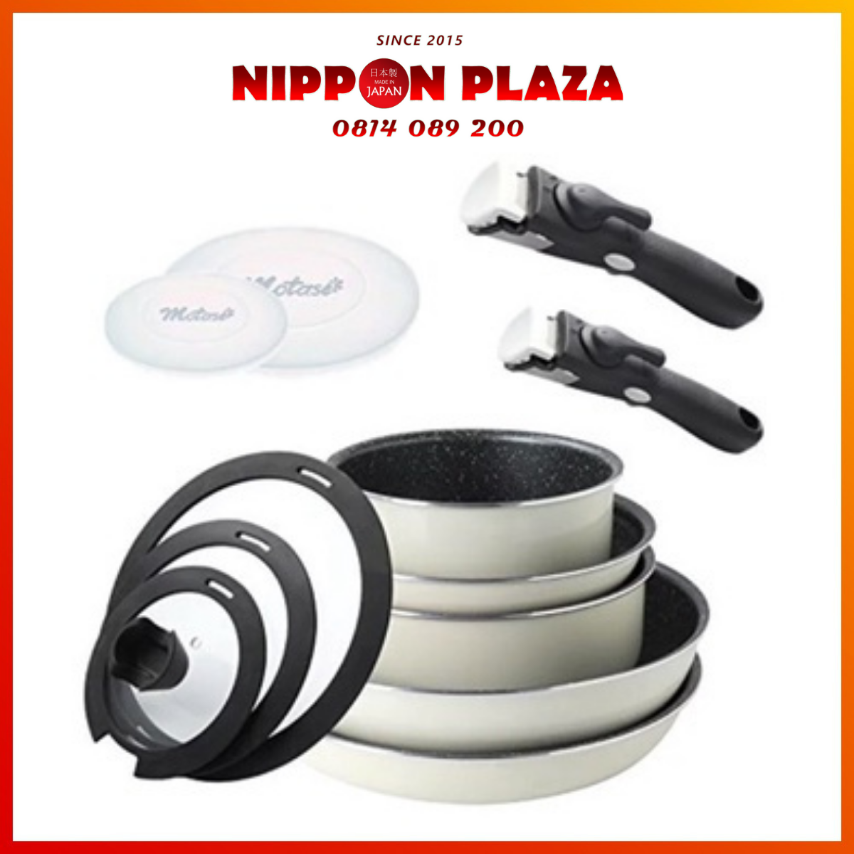 Bộ nồi motase 12 món nội địa nhật