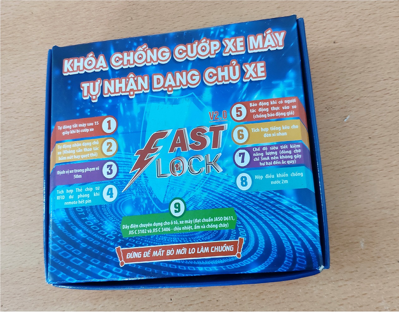 Khóa chống cướp Fast Lock chống cướp tự động