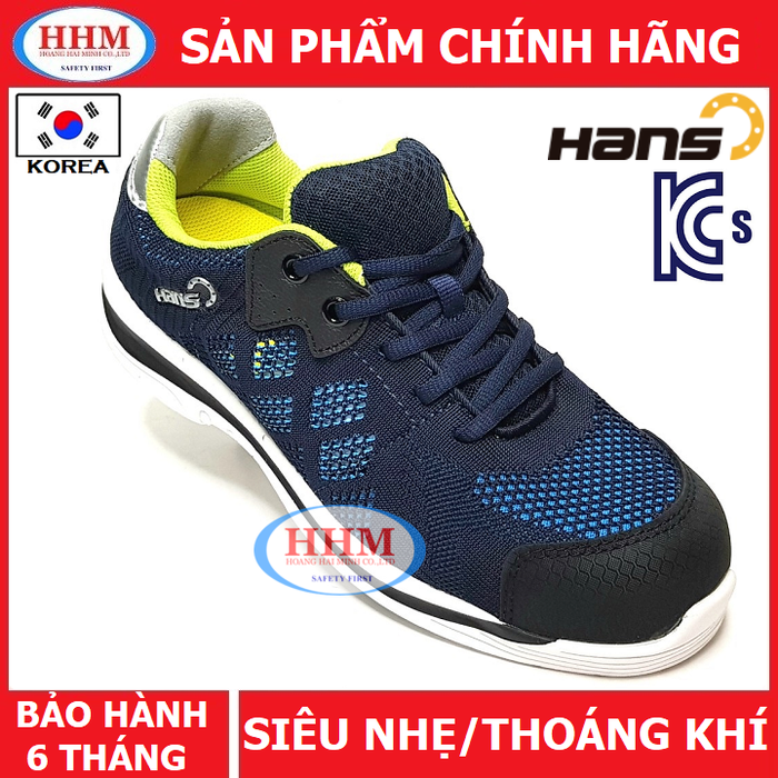Giày bảo hộ siêu nhẹ Hans HS90 - Kiểu dáng thể thao - Siêu nhẹ