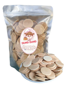 Bánh đồng tiền sữa loại ngon 200g/500g/1kg- đồ ăn vặt - thực phẩm đóng gói đóng hộp ăn liền