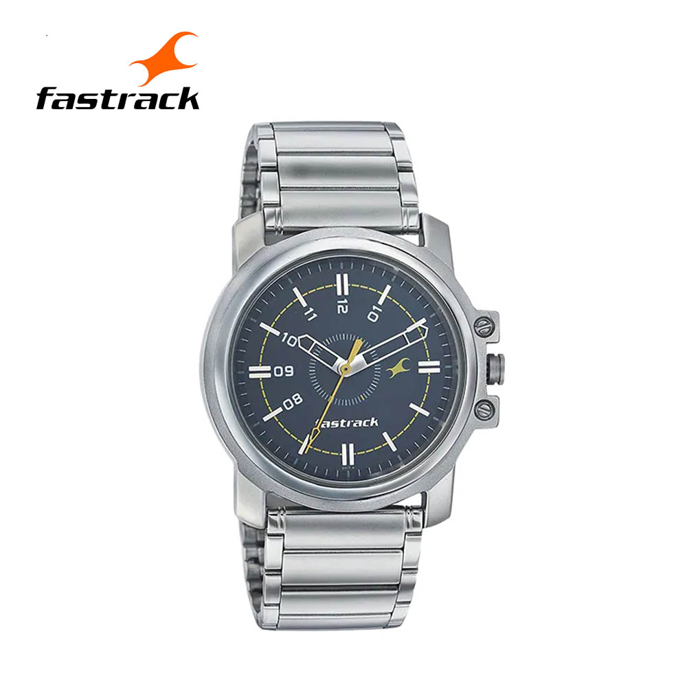 Full black hot sale watch fastrack