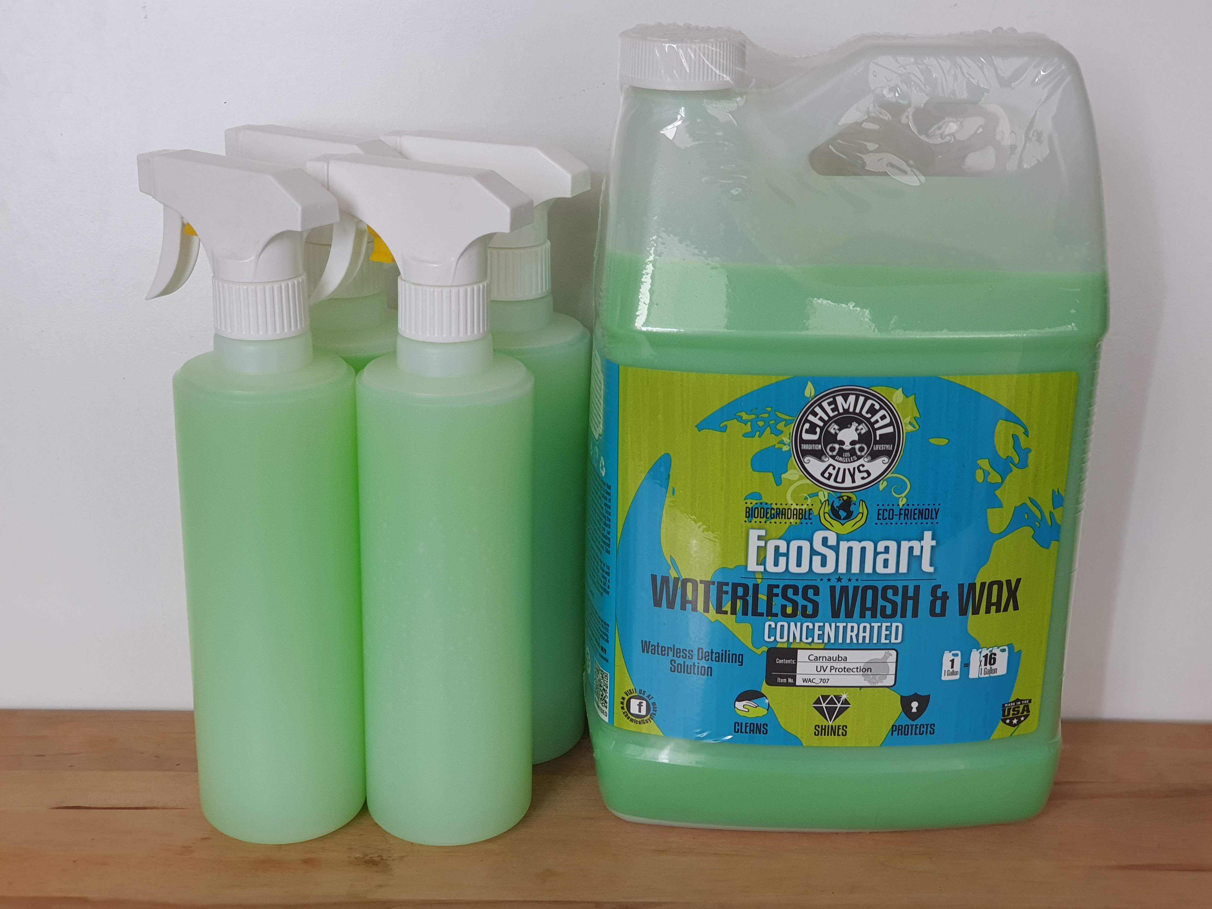 Chemical Guys WAC_707RU - EcoSmart-RU (Ready to Use) Waterless Car Wash & Wax (1 gal)