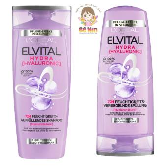 SET DẦU GỘI & XẢ L'ORÉAL PARIS ELVITAL HYDRA [HYALURONIC]