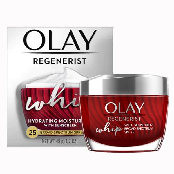 Kem Dưỡng Chống Nắng Olay Regenerist Whip Hydrating Moisturizer With Sunscreen