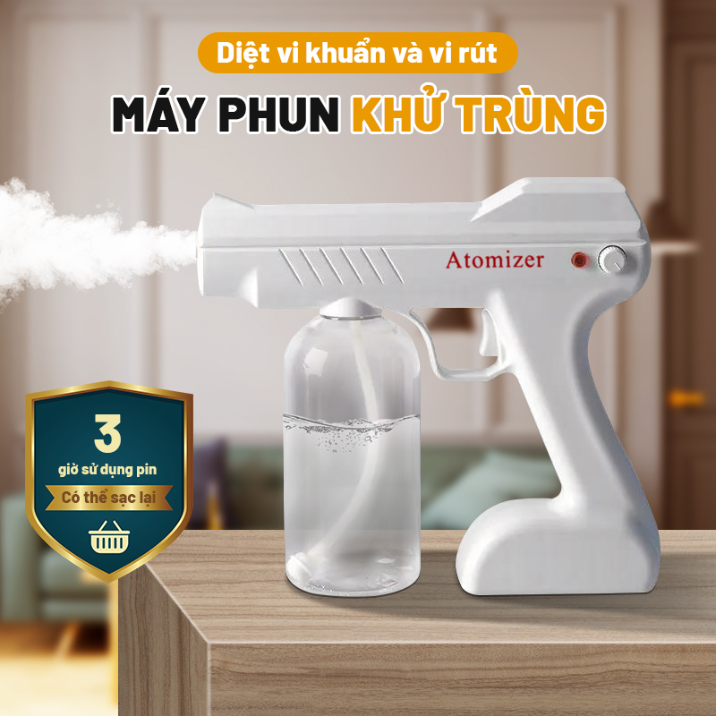 800ML Máy phun khử trùng điện Nano di động Máy phun khử trùng Máy phun khử trùng USB Máy phun xịt có thể sạc lại