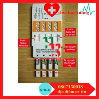 Que Thử 4 Chân Tại Nhà - Que Thử Ma Túy Các Chất Gây Ngiện Test Nhanh Nước Tiểu