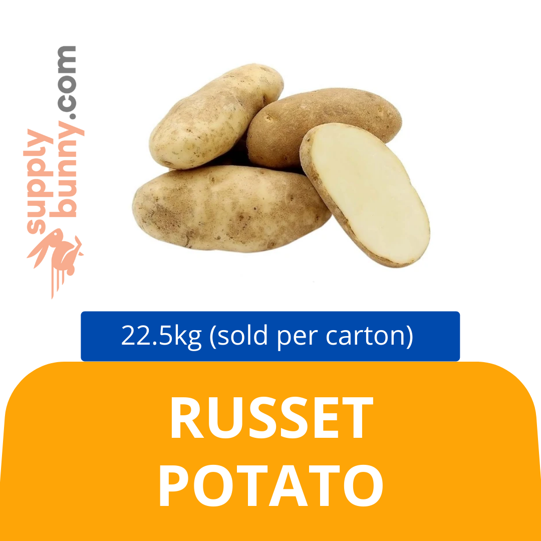 KLANG VALLEY ONLY! Potato Russet 110'S (22.5kg per carton)
