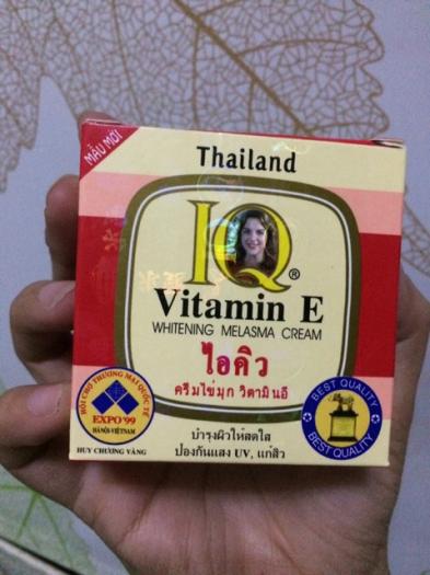 Kem Dưỡng Trắng Da Thái Lan IQ Vitamin E - 8g