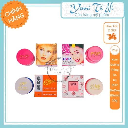 Lẻ hộp 20g kem dưỡng trắng da MeOne - Pop - Emoon - Xù Young one