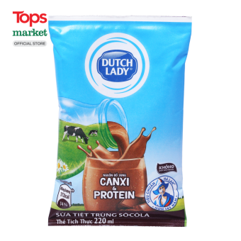 Sữa Dutch Lady Socola Bịch 210ML - Siêu Thị Tops Market
