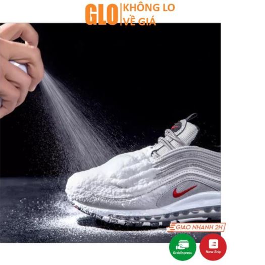 ☒❆ Chai Xịt Bọt Vệ Sinh Sạch Giày Snoker/Sneaker Không Cần Giặt GloShop