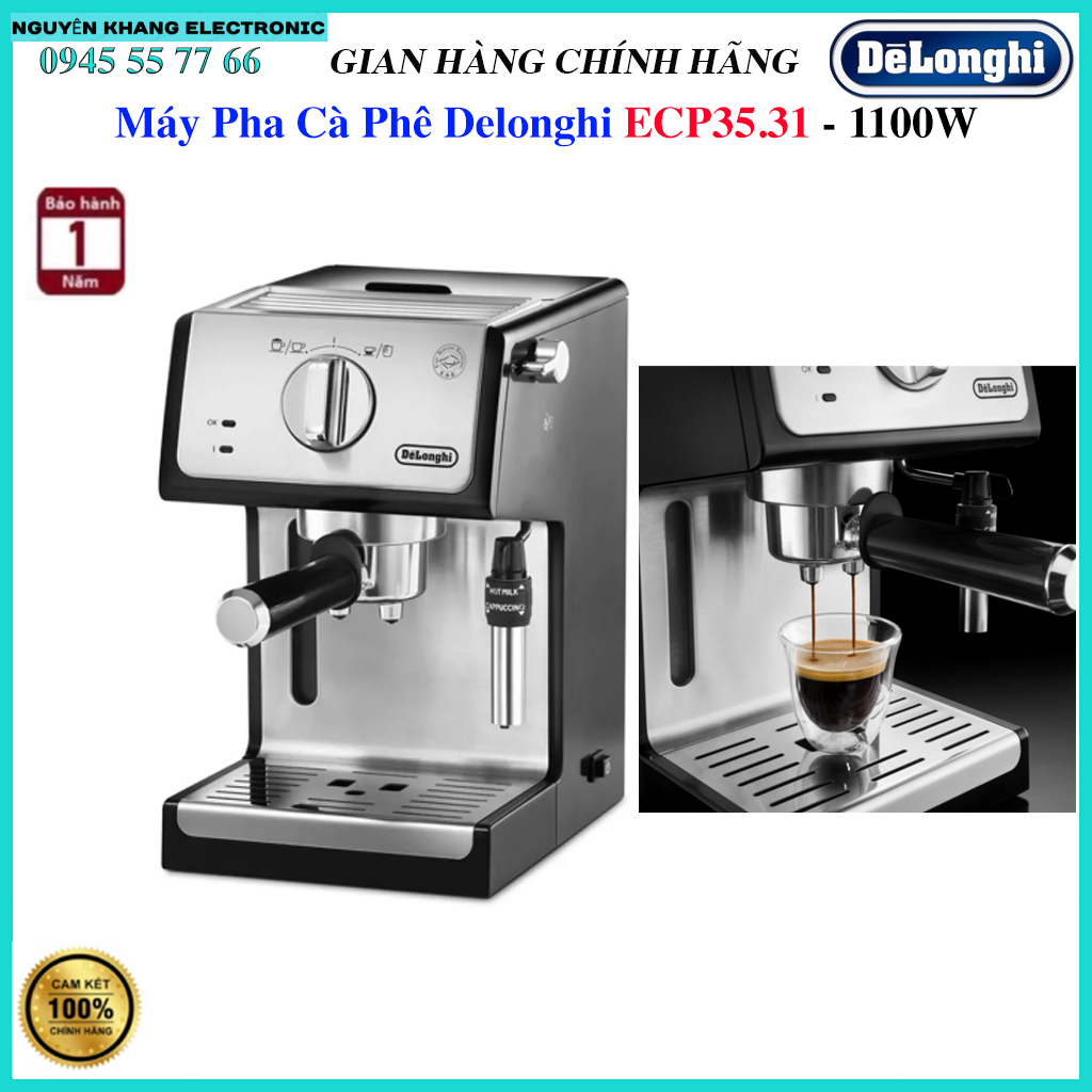[Delonghi ECP 35.31] Máy pha cà phê Delonghi ECP35.31