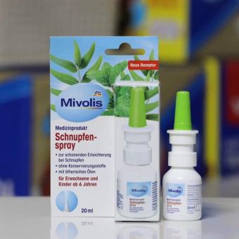 Hàng Đức Xịt thông mũi mát họng Mivolis