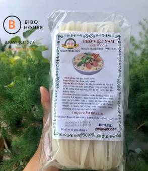 Phở khô Sa Đéc gói 400g  - Phở Việt Nam thơm ngon, sợi dẻo dai