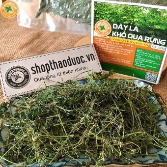 Dây lá khổ qua rừng Shopthaoduoc sấy khô 250g hút chân không - Trà dây lá mướp đắng rừng giúp ổn định đường huyết