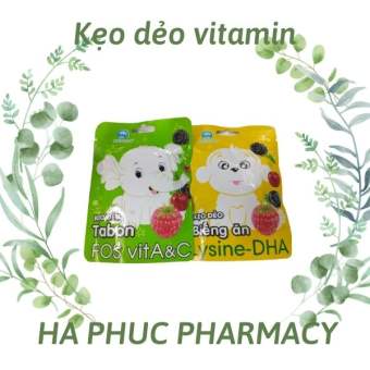 ✅ Combo 2 gói Kẹo dẻo Tabon - Kẹo dẻo Lysine DHA ✅ Chính hãng