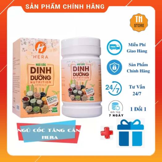NGŨ CỐC DINH DƯỠNG TĂNG CÂN HERA - Sản Phẩm Cao Cấp Chính Hãng - Đã Được Kiểm Nghiệm và Công Bố - Thanh Hợp Store