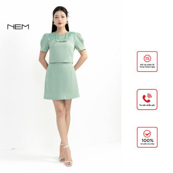 SƠ MI VÀ CHÂN VÁY THIẾT KẾ NEM FASHION SM03692 VÀ Z03922 ( SƠ MI VÀ CHÂN VÁY ĐẶT RIÊNG)