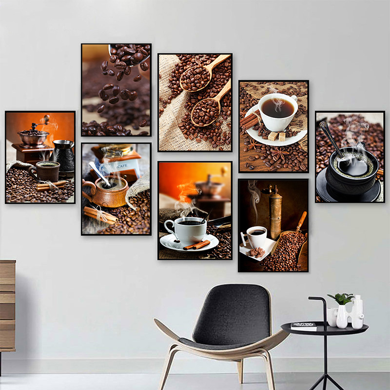 Tranh treo tường trang trí quán cafe 3 thd183