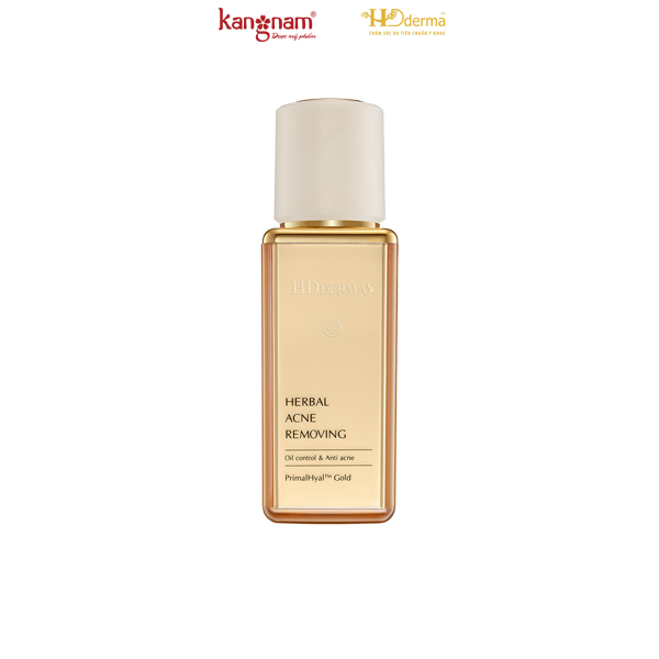 Tinh chất giảm mụn, thu nhỏ lỗ chân lông HD Derma Herbal Acne Removing 30ml