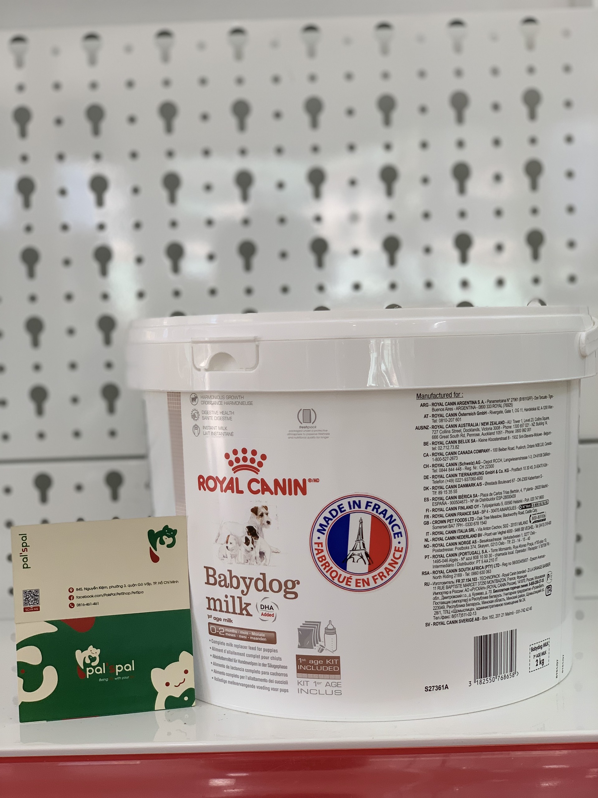 Sữa cho chó con royal canin babydog milk 400g