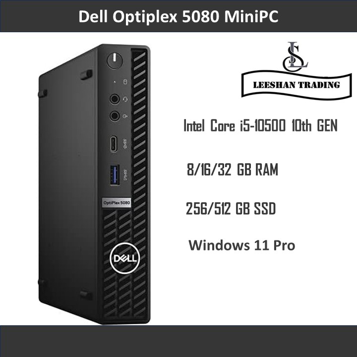 Dell Optiplex 5080 Micro PC Intel Core i5-10500 8/...
