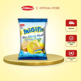 Kẹo Cứng Migita Chanh Muối Bibica 140g