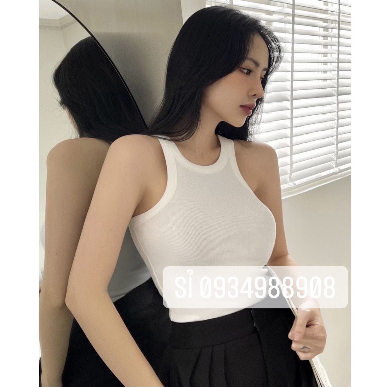 (Chyên sỉ - freeship) Áo ba lỗ nữ form croptop sexy vải thun 4 gân cao cấp chiều co dãn đẹp thời trang HYEON HOUSE