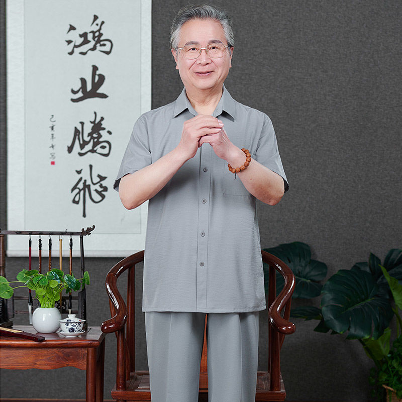 Bộ đũi nam trung niên, đồ bộ mặc nhà cho bố