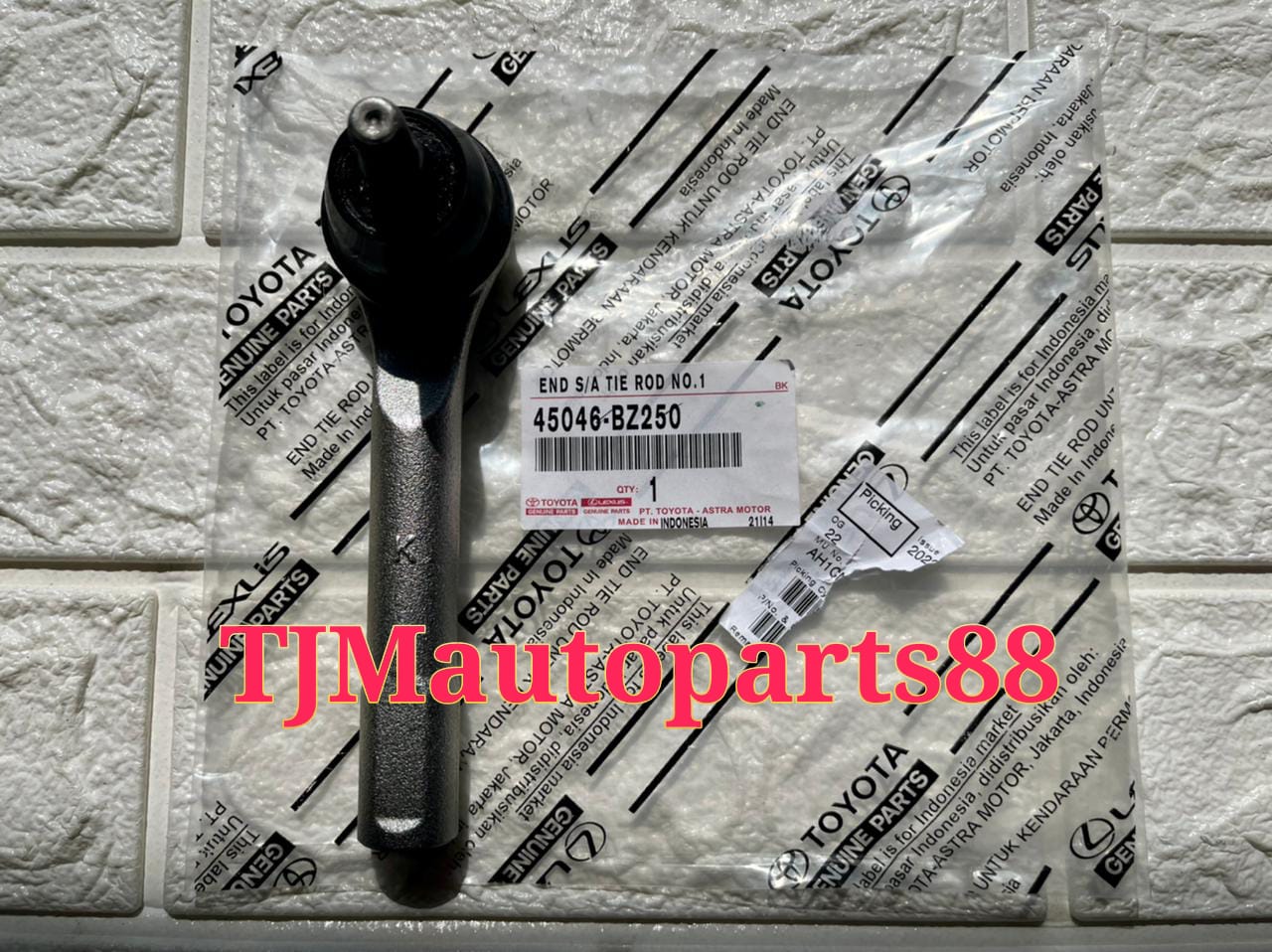 Tie Rod End Tie rod Toyota Raize Rocky Original 1Pcs Harga 110,000 rupiah*Gratis Ongkir