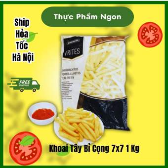 Khoai Tây Bỉ Chiên 1kg Đóng Gói Tiện Lợi - Giao Hỏa Tốc Hà Nội