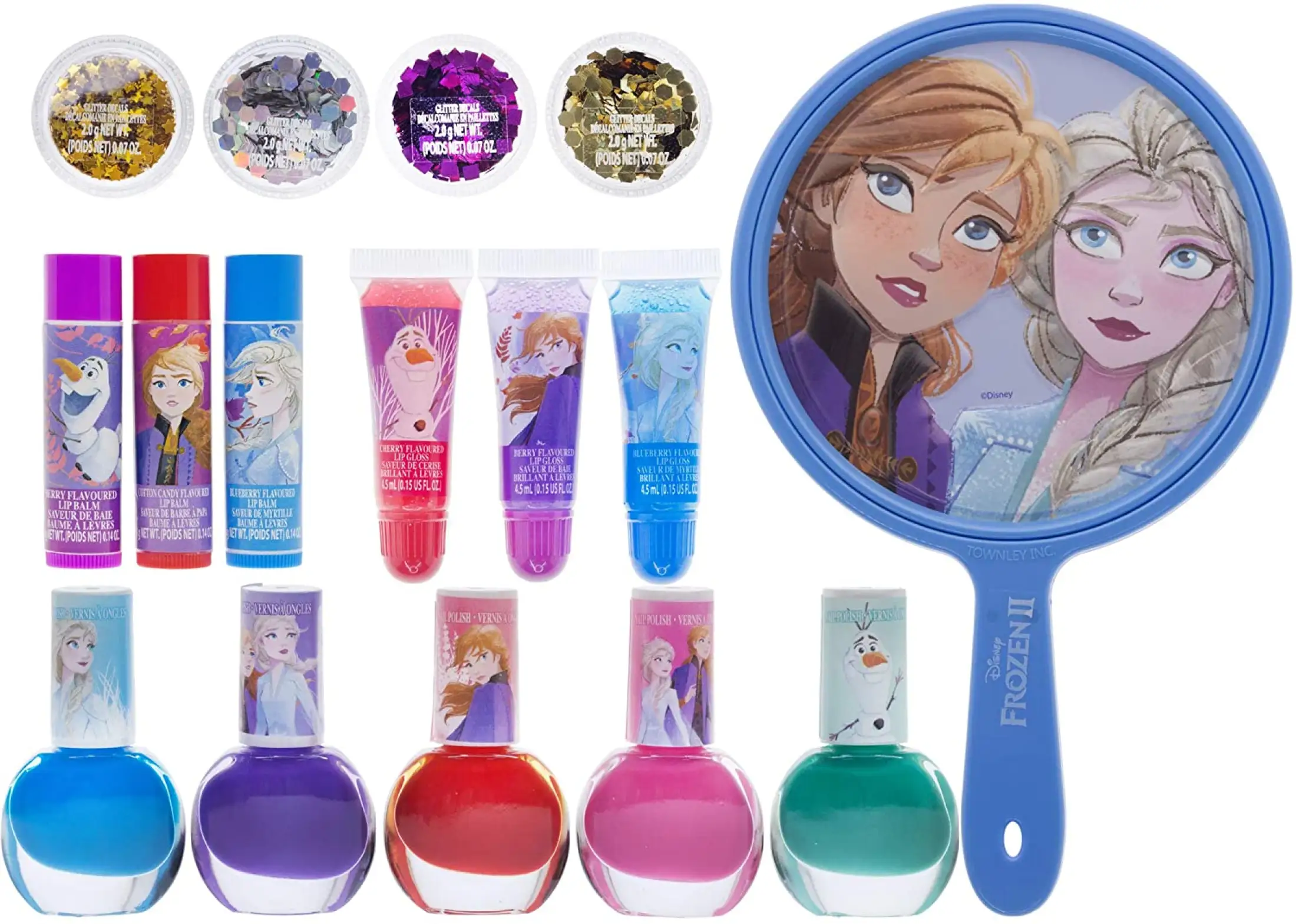 frozen nail varnish set
