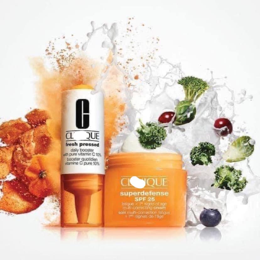Set Dưỡng Trắng Da Clinique Fresh Pressed 7 Day
