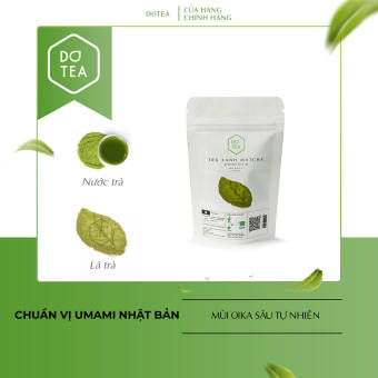 Bột trà xanh matcha pha trà sữa, gói 50gam bột G551m Dotea, nguyên liệu chuyên dùng cho pha chế (HỎA TỐC)