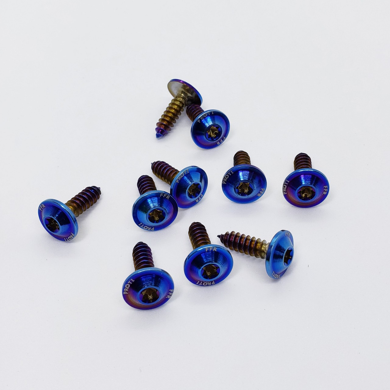 COMBO 10 Ốc dàn áo xe máy proti 5li18 xi titan gr5 răng xoắn gắn xe máy moto