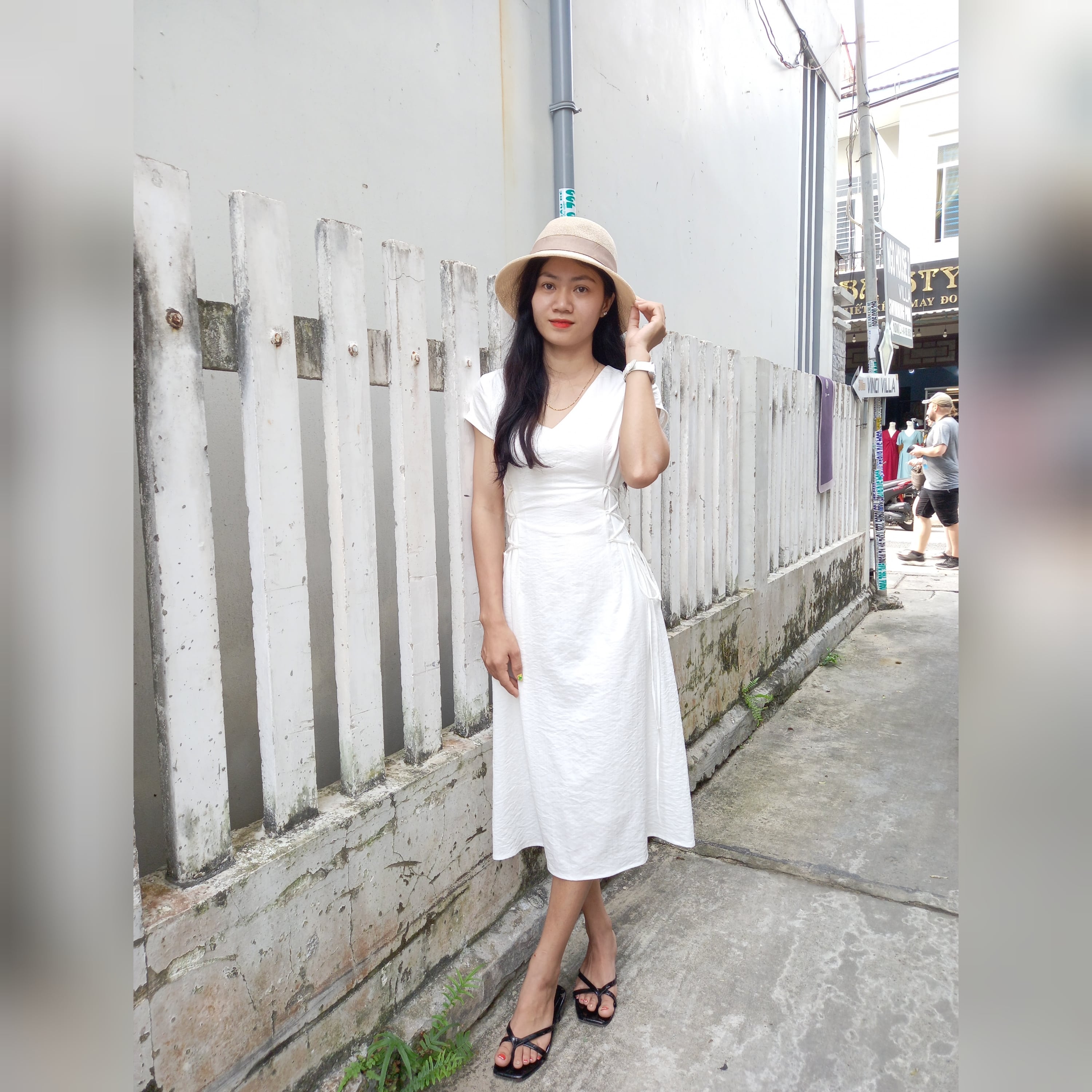 [FREE SHIP + QUÀ TẶNG] Váy Đầm Nữ Dáng Xòe Thắt Dây Eo B&B Sang Chảnh Trẻ Trung Dễ Phối Phụ Kiện