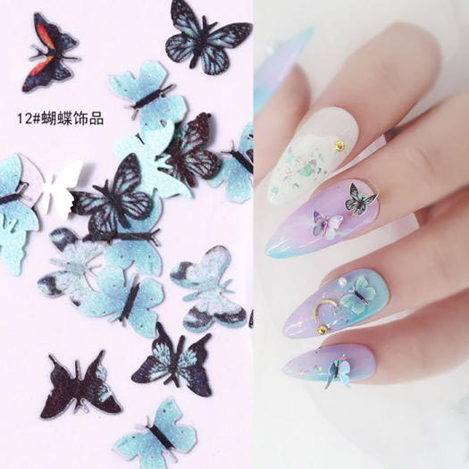 Sưu tầm thêm một mẫu nail bướm xinh cho bạn nè. Lưu về vẽ liền nà 🥰 #... |  TikTok