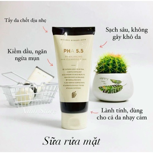 Sữa rửa mặt pha 5.5