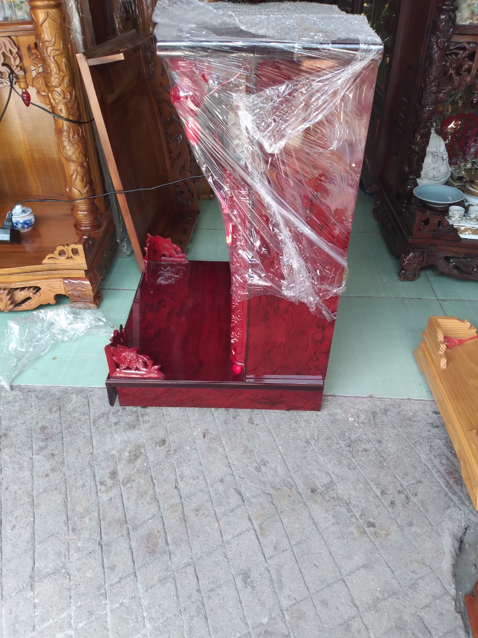 Bàn thờ ông địa ocan điện tử