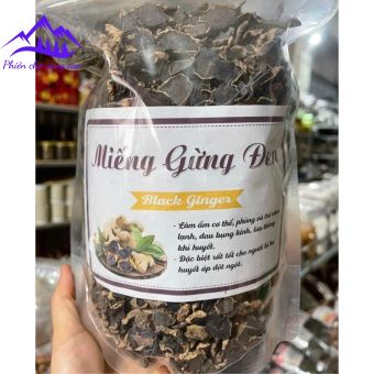 Gừng đen (ngải tím) khô Tây Bắc loai 1 được sấy khô từ gừng đen tươi Sìn Hồ, Lai Châu