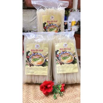 Bún Bò Huế (Quỳnh Chi Foods) Bún khô sợi to, dai, ngon