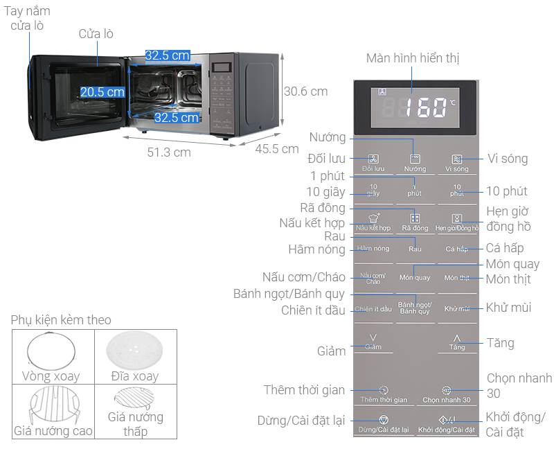 Lò Vi Sóng PANASONIC NN-CT66MBYUE