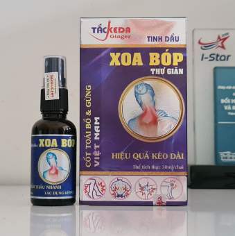 Dầu xoa bóp thảo dược Tắckeda 30ml : xoa bóp thư giãn, hỗ trợ xoa bóp cho người lớn tuổi, tài xế, dân văn phòng,người lao động cách dùng như dầu nóng xoa bóp đau nhức, dầu xoa bóp xương khớp hay như dầu xoa bóp đau vai gáy