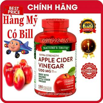 Apple Cider Vinegar Giấm Táo Giảm Cân, Detox, Đẹp Da