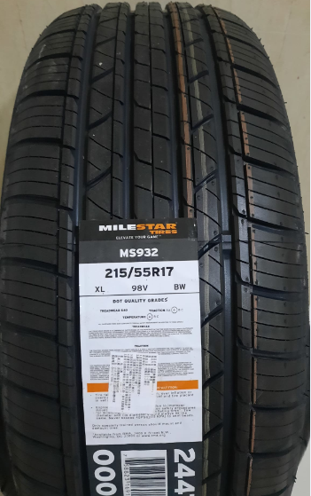 Lốp 215/55r17 milestar _ lốp lắp xe suzuki vitara, toyota camry