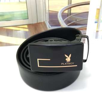 Thắt lưng/ dây nịch nam mặt đen bóng