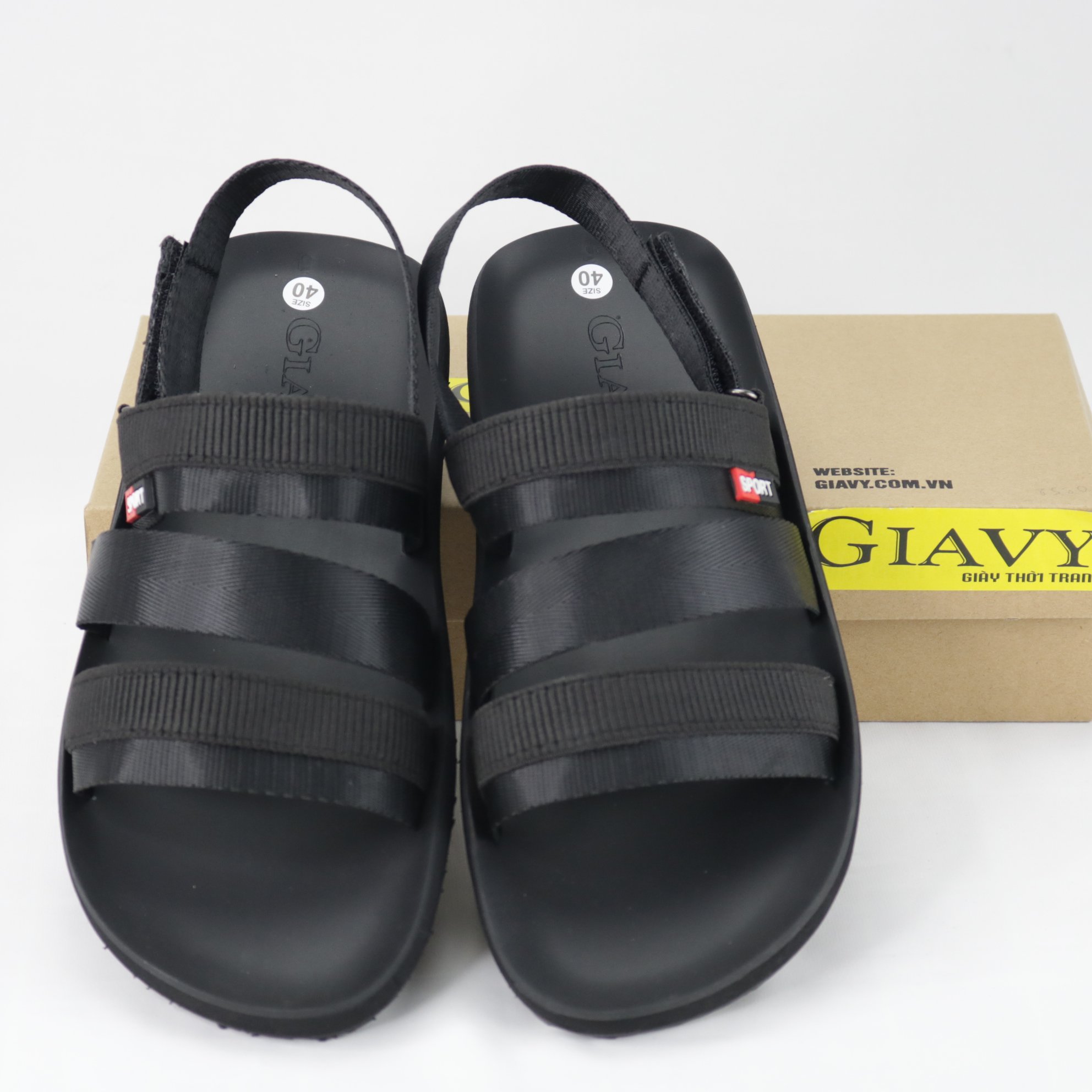 Sandal nam quai ngang giavy - stl544